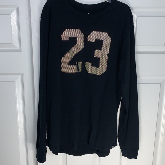 NWOT RARE Jordan 23 Logo long sleeve shirt for men size L - Picture 4 of 6